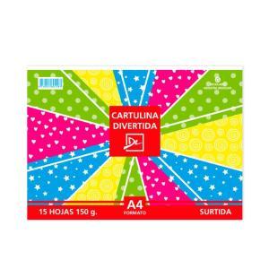 Block Cartulina surtida y divertida A4 15 hojas 150g