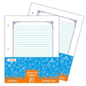 Hoja de Deberes Dali Guarda Azul/Rojo x48