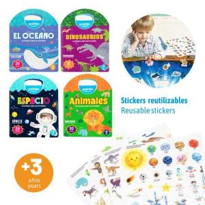 Libro de Stickers reutilizables POINTER