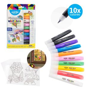 Pintura para ventanas POINTER set x 10