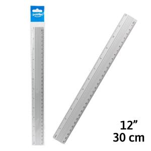 Regla metalica POINTER x 30 cm