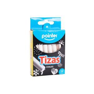 Tizas POINTER blancas x 12