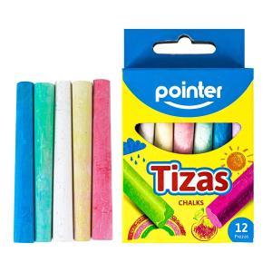Tizas POINTER de colores x 12